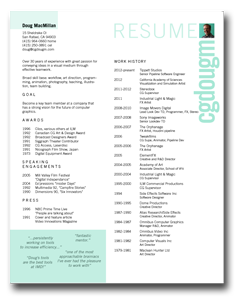 resume